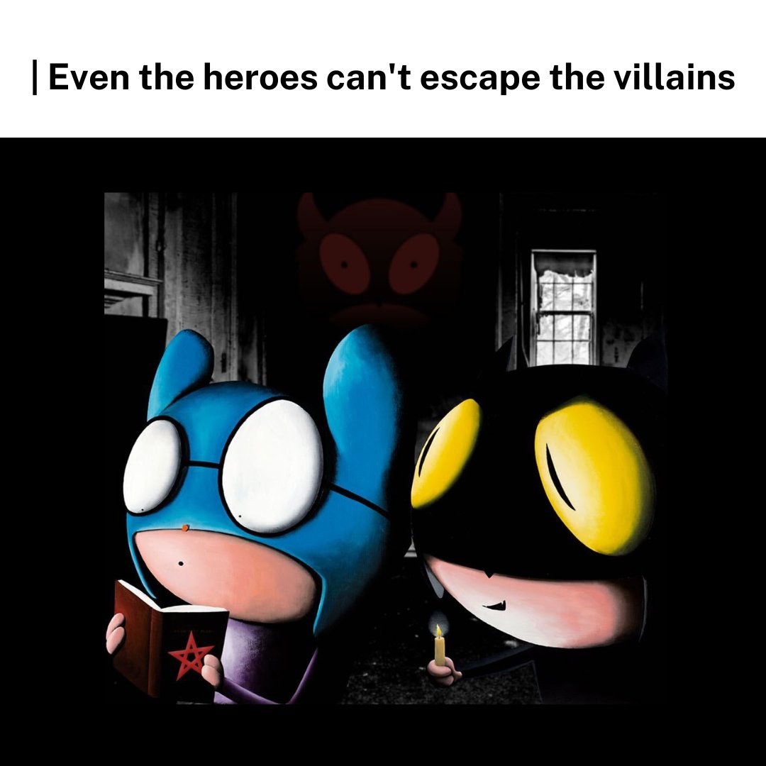 What's a hero without a villain? 😈 #lilvillainsmint
.
Caption by <a href="/AidanGoulding07/">Aidan Goulding</a> 
.
#nft #nftart #nftcollector #eth #bit #opensea #blockchain #metaverse #goodmorning #gmsayitback #nftartists #lilheroesnft