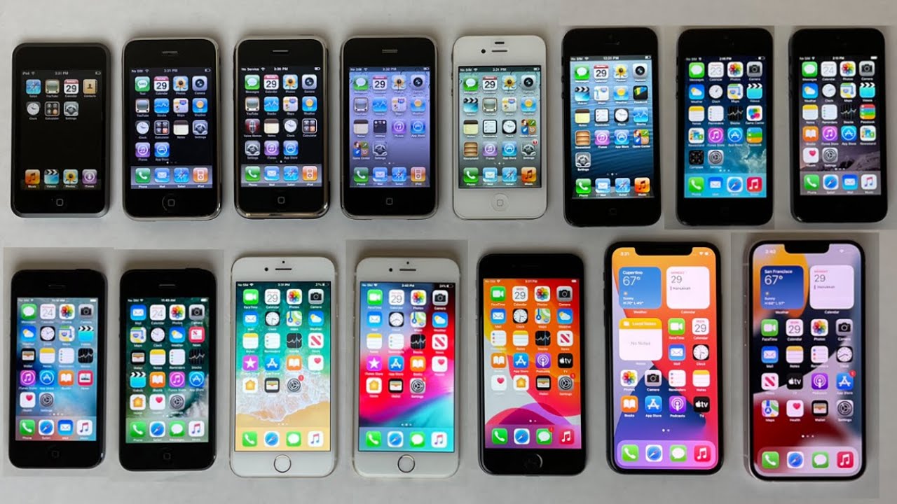 Iphone generations 2024
