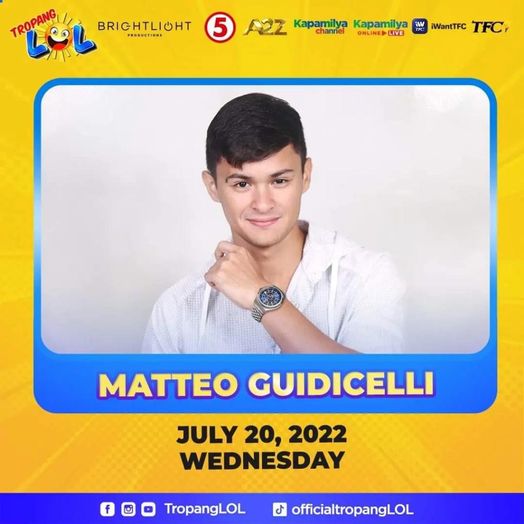AcdTank's tweet image. TropangMierkuletsSaLol

Kasama natin si Matteo! 
11AM. Sa TV5, A2Z at Kapamilya Channel
❤

@AshMatt_intl @AshMat