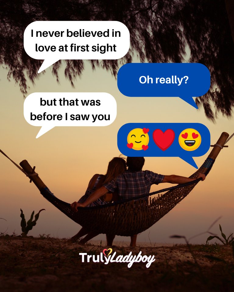 TrulyLadyboy's tweet photo. But that was before I saw you.❤️ #ladyboydating #trulyladyboy #cheesyline #ladyboy #pickuplines https://t.co/wkcefaxPr5