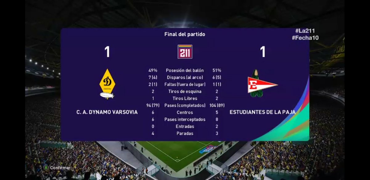 EMPATÓ EL PINCHAPAJA. 🦁🇦🇹⚔
1 A 1 En la última jugada con gol de @franzo_rc en su vuelta a LaLiga21.

#ElDecanoDeLaPaja #ElLeonDeLaPaja