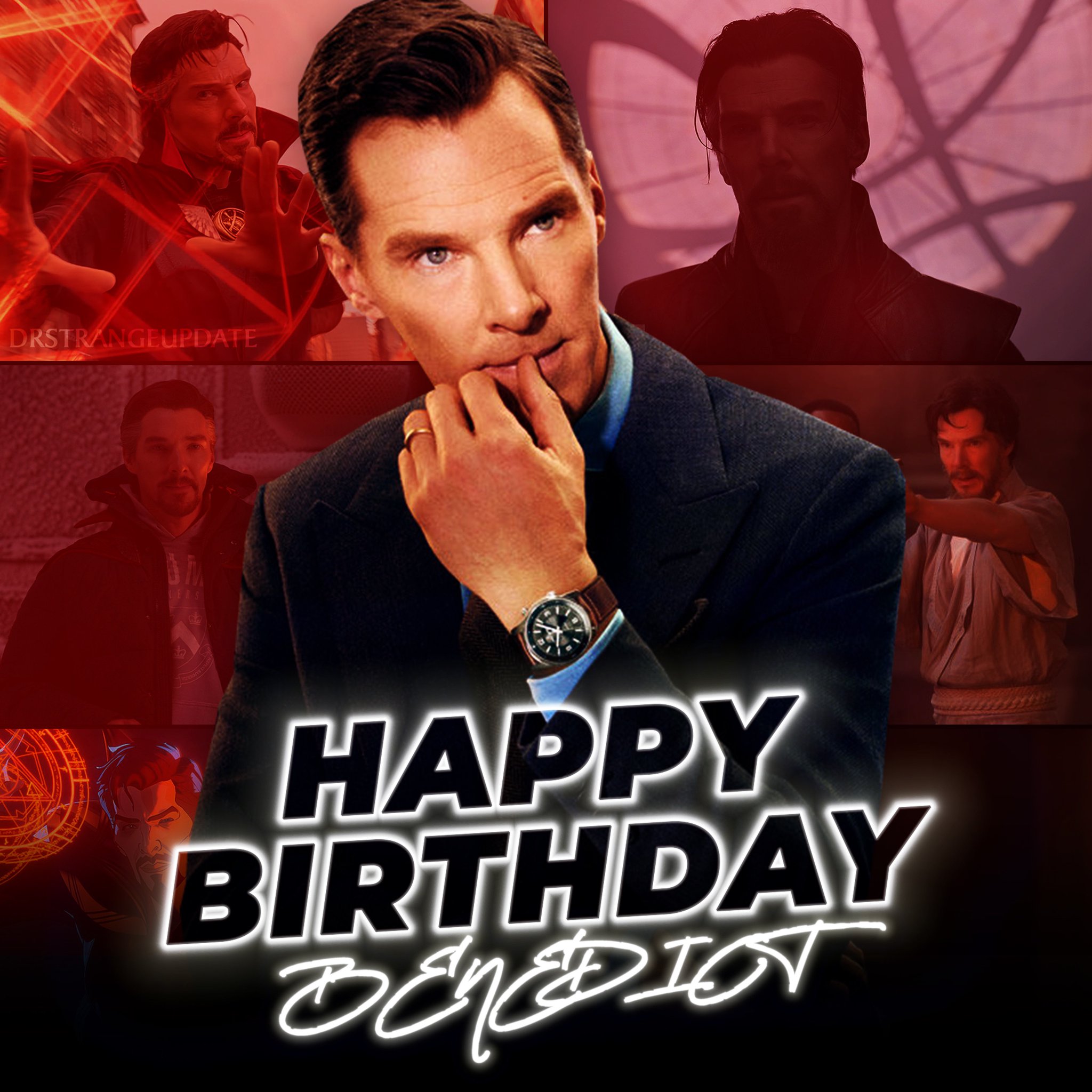 Happy 46th Birthday to our Doctor Strange, Benedict Cumberbatch 