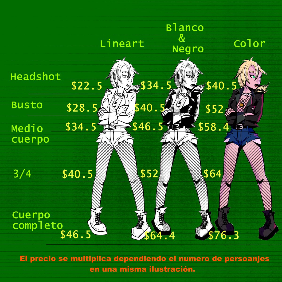 PL4ur0's tweet photo. -Pago por adelantado en Mercado pago (no necesario cuenta).
-Solo a nivel latinoamérica (por ahora)
https://t.co/PiaHsk9CzV
#art #comisiones #comisionesdibujos #comisionesabiertas #comisioneslatam #comisionesmexico #mexico #dibujo #artedigital #digitalart #drawstyle #draw https://t.co/CAngQDNHEH