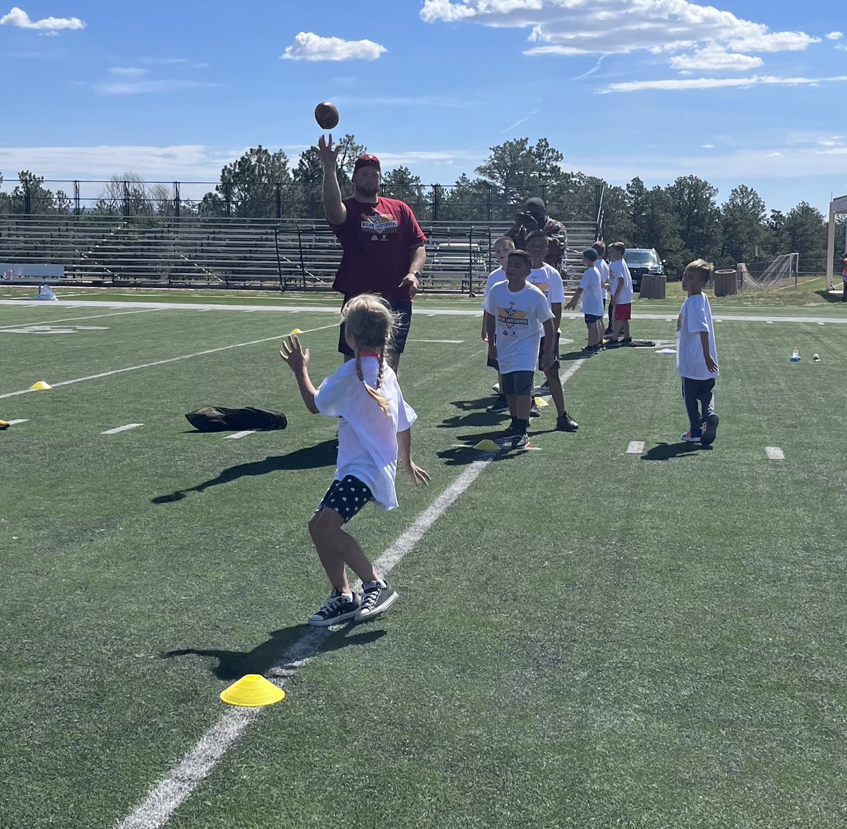 Thanks to the @AF_Academy Military Community <a href="/shopmyexchange/">The Exchange</a> @yourcommissary and @proctergamble for having me out for my @Procamps. Had a great time meeting everyone. #heroic #salute #resilient #family