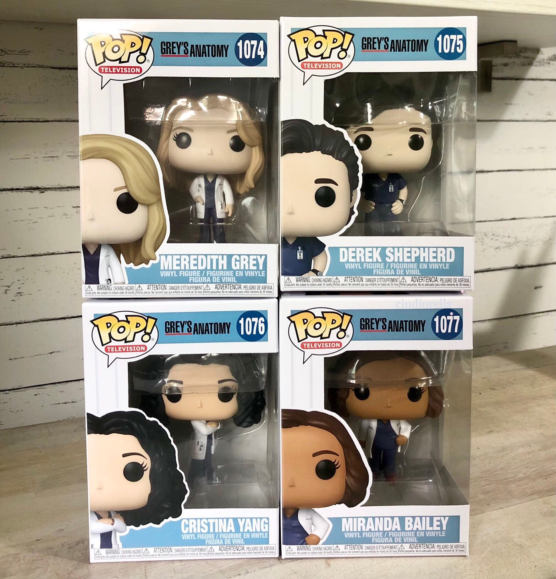 Funko POP TV Grey's Anatomy - Cristina Yang white