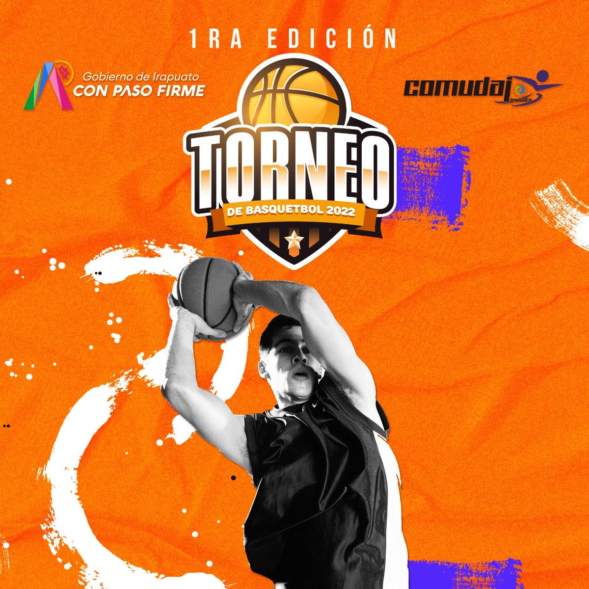 LorenaAlfaroG's tweet photo. ¡En #Irapuato impulsamos el deporte! Sé parte de la primera edición del Torneo De Basquetbol 🏀 que #Comudaj trae para todos los aficionados de esta disciplina.

Conoce los detalles aquí 👇🏻 https://t.co/HzrnRW8Xvq

#CiudadDeDeporte
#ConPasoFirme https://t.co/2AQ3ZRfbGZ