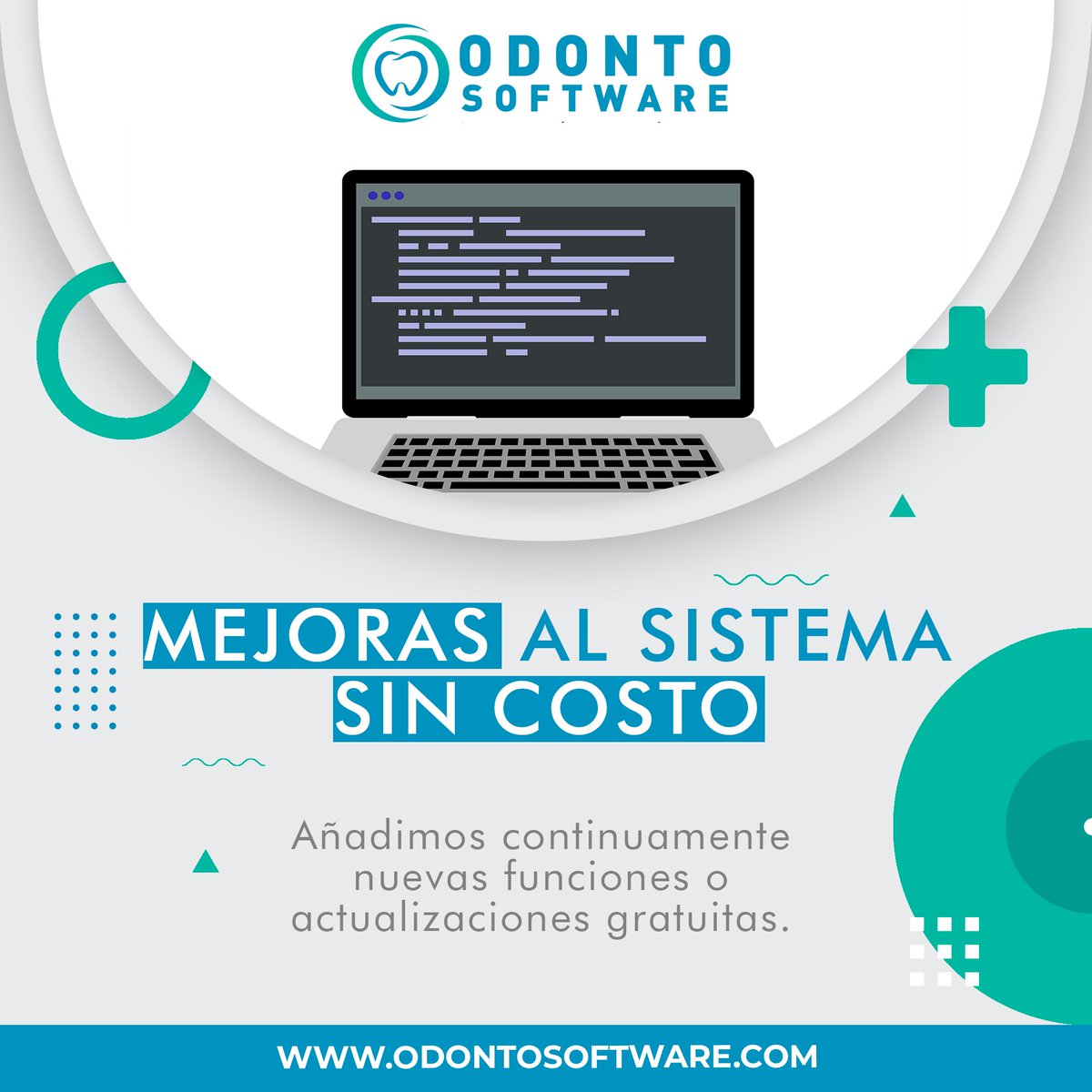 odonto_software's tweet photo. En  #OdontoSoftware constantemente añadimos nuevas funciones o actualizaciones gratuitas y brindamos soporte técnico en todo momento. Tu satisfacción es nuestra prioridad.
➡️ https://t.co/n0oV50QtGr
#SoftwareDental #Ecuador #software #app #ClínicaDental #odontologia https://t.co/D62sOshHVj