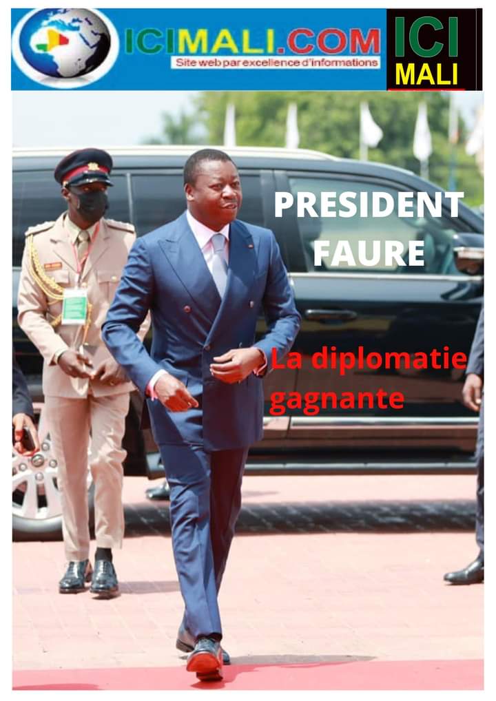 TogoCal's tweet photo. La diplomatie gagnante. Merci au président #Togolais son excellence #GNASSINGBE #Faure 
#Mali 
#cotedivoire https://t.co/pzhFIyAFGy