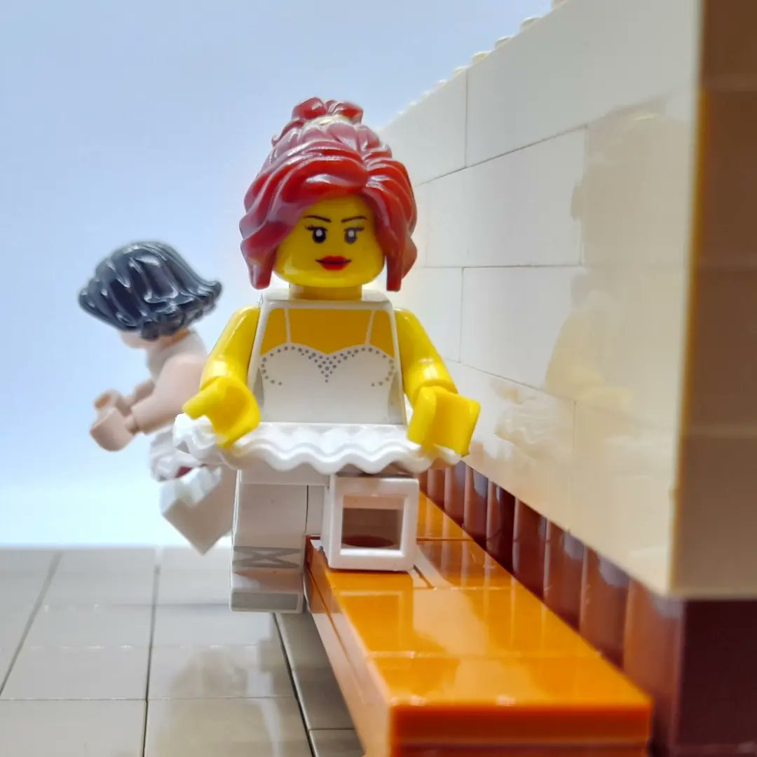 mog21's tweet photo. Happy #birthday Edgar #Degas born #OTD 19 July 1834 here's Deux #Danseuses #Two #dancers reinterpreted in @LEGO_Group after original @ShelburneMuseum #EdgarDegas #deuxdanseuses #BalletDancer #twodancers #shelburnemuseum #LEGO #impressionism #arthistory #silhouette #bench #texture https://t.co/QKk67N2ZwZ
