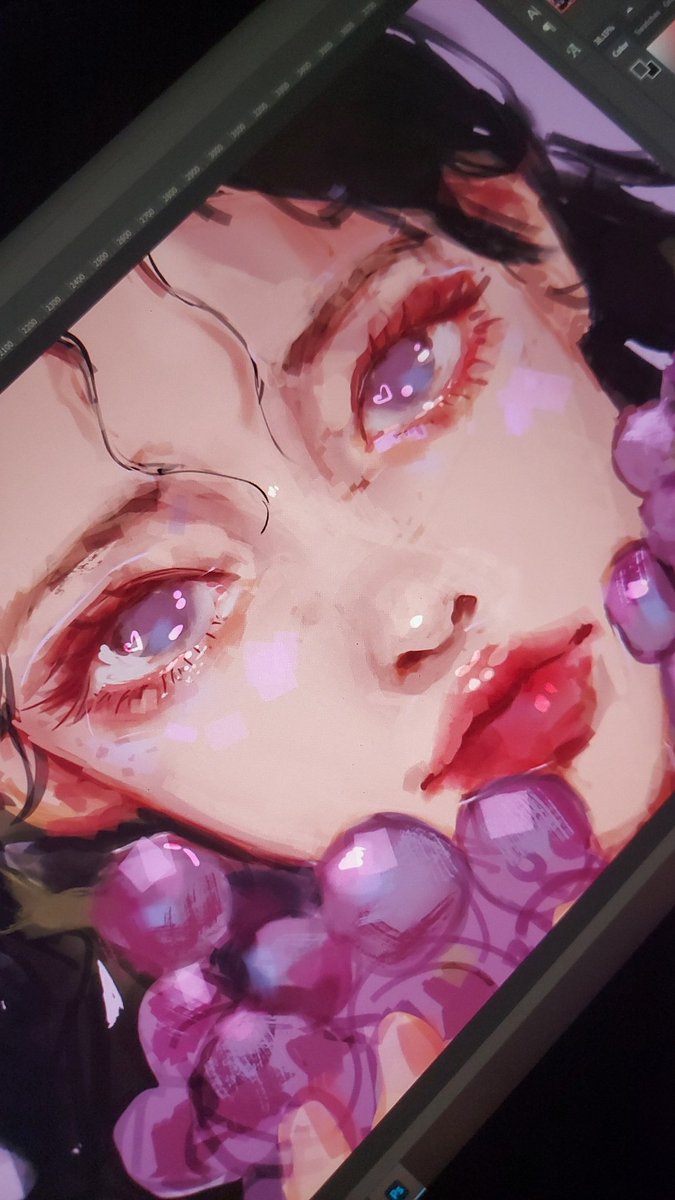 Grapes 🍇 #digitalpainting