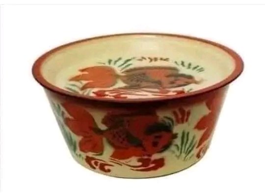 Nigerian Mother will keep this bowl in the bedroom for over 20 years without using it 🤦🏽‍♀ I don't even know if this is a utensil or a  family member😏😂💔