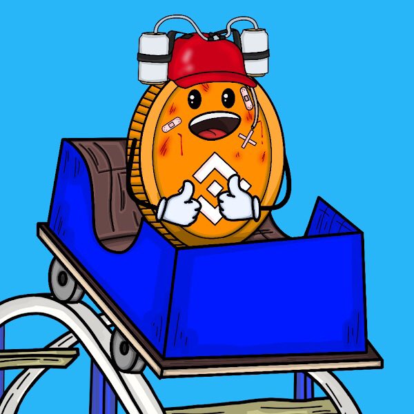 crypto_coasters's tweet photo. Coaster of the Day 3: Wheeee #NFTs

#BNB $273 (+6.35%)

When you have been through a lot but ready to keep going 🚀

#CryptoCoasters #nft #nftart #meme #crypto #eth #btc #sol https://t.co/sJ9qGCls3N