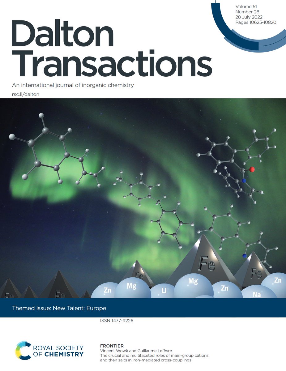 Guillaume Lefèvre (@guillaumelefvr1) on Twitter photo Very happy to see our Frontier Article on collaborative Fe / main-group cations effects in cross-coupling to be part of the "New Talent : Europe 2022" issue of <a href="/DaltonTrans/">DaltonTransactions</a> , AND selected as a "Hot Article" + for the inside cover ! 🥳 <a href="/ERC_Research/">European Research Council (ERC)</a> Very happy to see our Frontier Article on collaborative Fe / main-group cations effects in cross-coupling to be part of the "New Talent : Europe 2022" issue of <a href="/DaltonTrans/">DaltonTransactions</a> , AND selected as a "Hot Article" + for the inside cover ! 🥳 <a href="/ERC_Research/">European Research Council (ERC)</a>