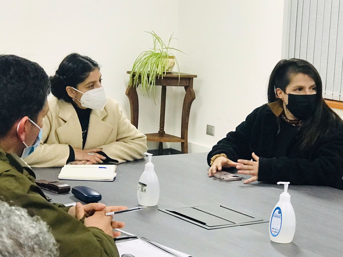 ▶️ Delegada Presidencial Regional <a href="/Giovimoreira/">Giovanna Moreira A.</a> junto a la Seremi de <a href="/EnergiaLLagos/">Energía Los Lagos</a> Liliana Alarcón <a href="/LiliPaz/">Liliana Alarcón Velásquez</a> coordinan acciones en mesa de trabajo con las policías y otras reparticiones públicas por venta ilegal del pellet en la región ⚡⚡