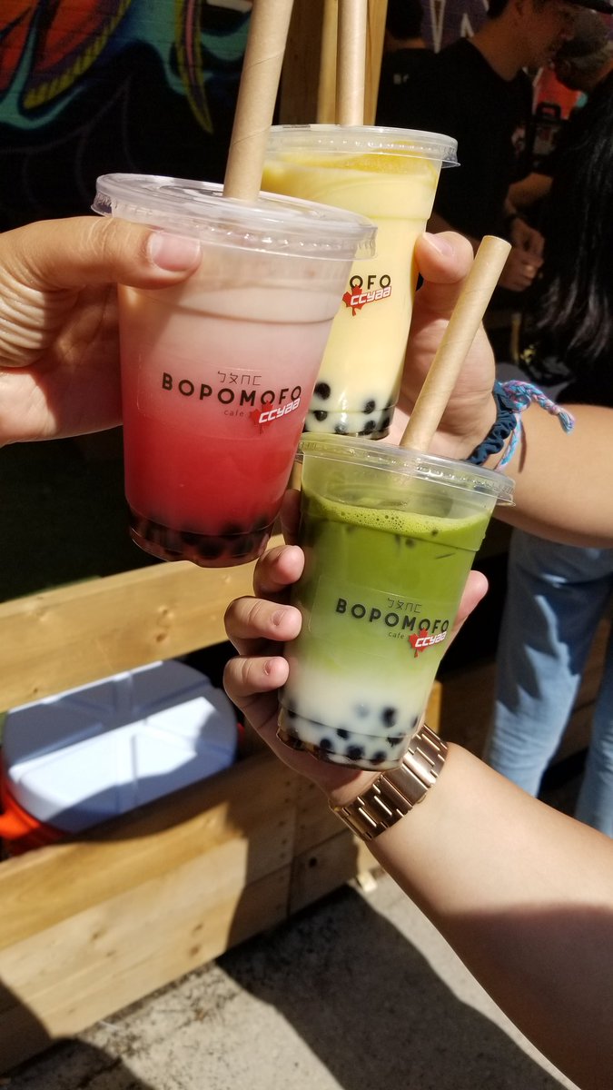 bits_o_Love's tweet photo. @philipwang @bopomofocafe Always great to see you.
Another selfie to add to our collection. The bubble tea (boba🤣) was DELECTABLY DELISH!! https://t.co/oGsIf9S7EX