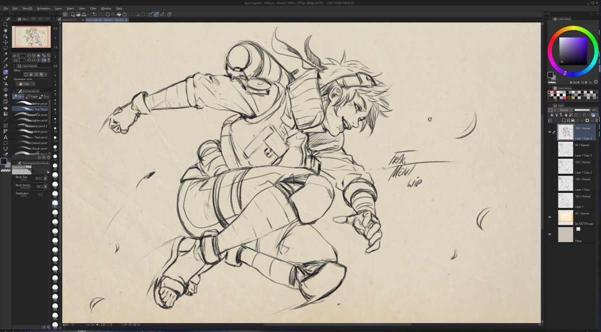 Can't believe I am drawing Naruto again.

And it's Wattson.

AND it's canon.

#ApexLegends #Wattson #workinprogress ✍️ 
