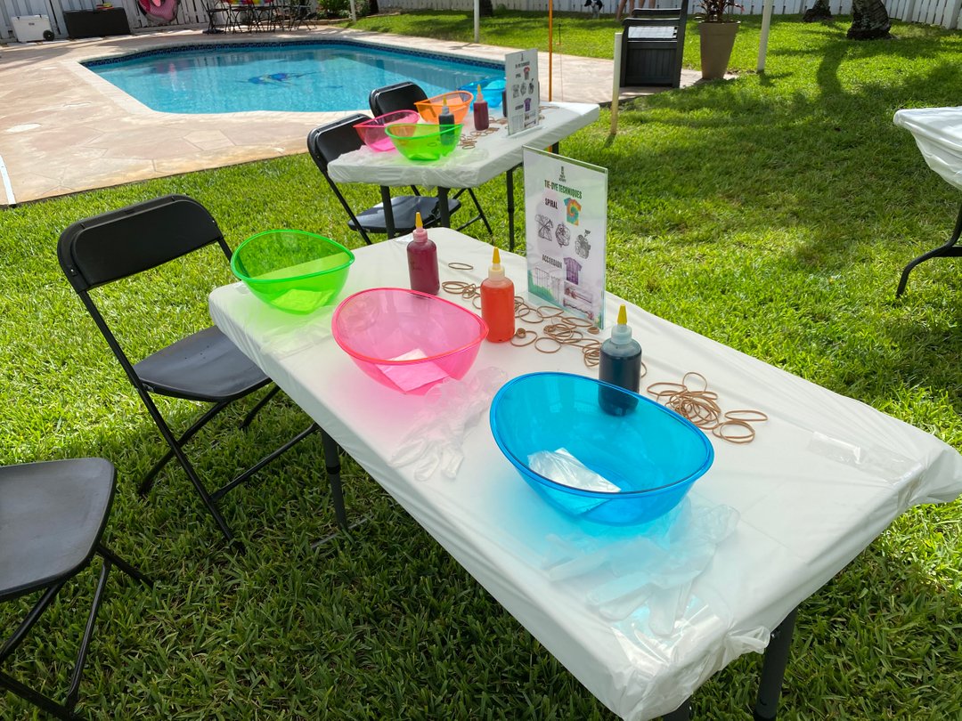 thepartyactvty's tweet photo. Tie-dye ready ✔️ 

Visit https://t.co/J6A10sIBsc to BOOK NOW! 

📱 call 800-890-8852

#thepartyactivity #partyactivity #tiedye #kidstiedye #kidstiedyeparty https://t.co/TN6wF9eRq5
