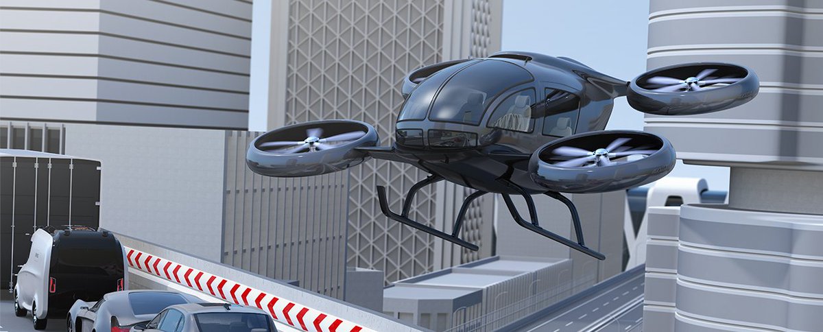 Sensata's tweet photo. Sensata has developed a new fly-by-wire inceptor for electric vertical take-off and landing (#eVTOL) aircraft. Read more here: https://t.co/CEdfDclZzB #UAM #AAM https://t.co/2vqYSR7jGM