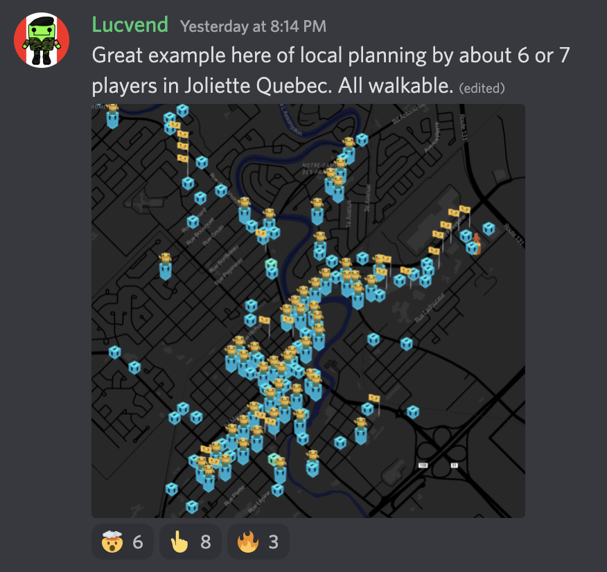 coinhuntmap's tweet photo. Thanks @Lucvend for using the Community Map (https://t.co/6ire6Rc4oJ) to showcase your hunting grounds! 

Great job with local users coordinating to build an awesome #coinhuntworld hotspot. 

Lots of #BTC and #ETH just waiting to be collected! https://t.co/67KjvSWPAg