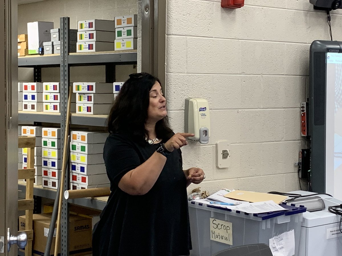 BethSanter's tweet photo. Thanks to Jamie Corker for training members of the Cooke team on the PAES lab (Practical Assessment Exploration System).  We are excited to have this tool as part of our transition and job training!  #worldofpossibilities #allmeansall #teamcooke https://t.co/3p0nRz4f9P