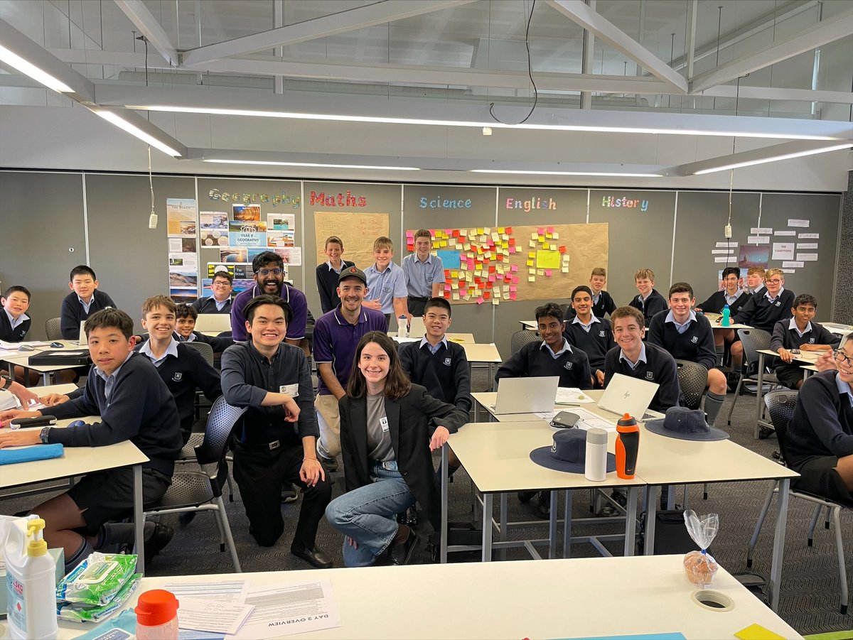 stevesnowHCI's tweet photo. #StudyFresh had a fantastic time last week collaborating with Deicke Richards and @BrisbaneGrammar as part of the BGS Innovation Summit, designing liveable environments on Mars! 
@Robomum @UQ_EAIT  https://t.co/vdu4l9L86c https://t.co/s3Cw23dDa2