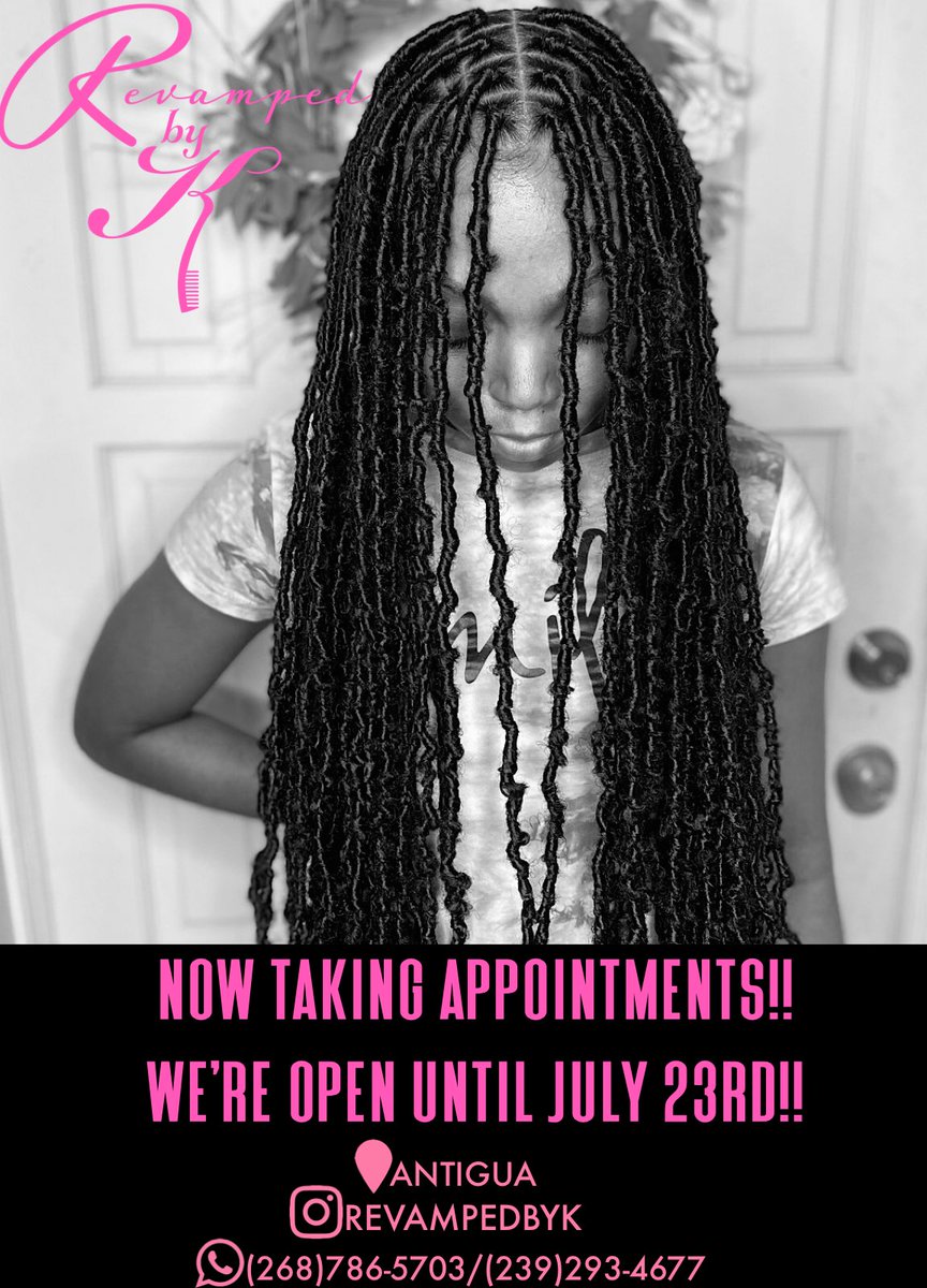Hey ANTIGUA! We’re open for a limited time👀. Secure a spot today 💕