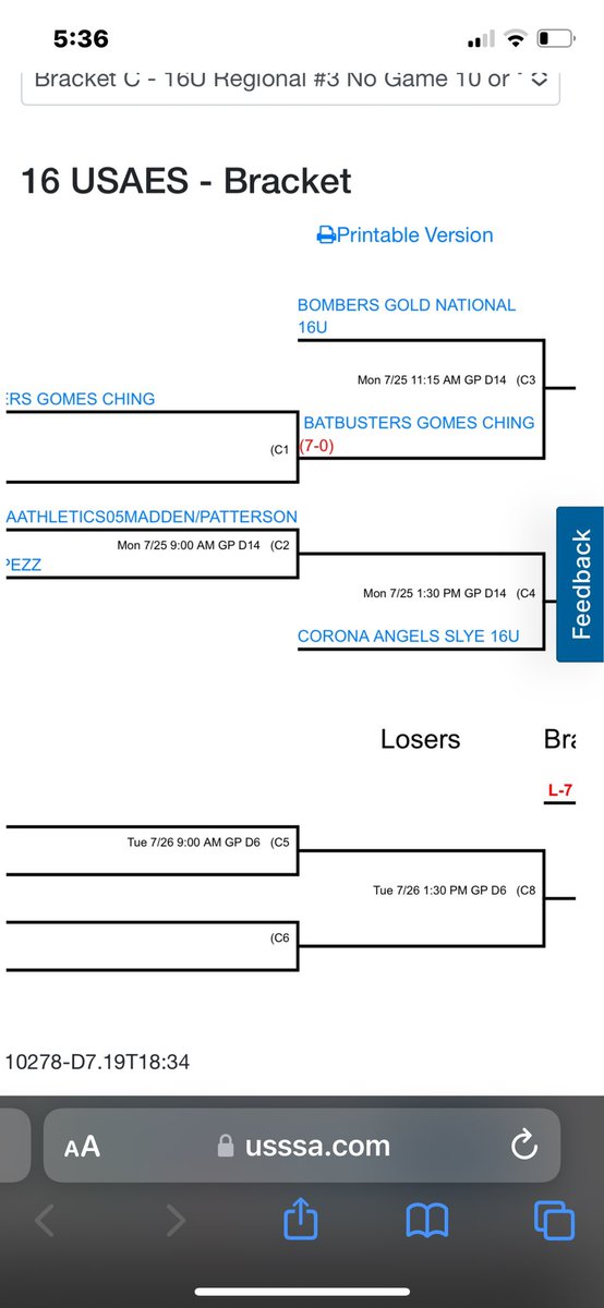 Alliance Nationals in Indiana, first game of my last tournament this summer. All 7 inning games starting with regionals then goes into super regionals and so on.  <a href="/BearkatsSB/">Sam Houston Softball</a> <a href="/IndStSoftball/">Indiana State Softball</a>