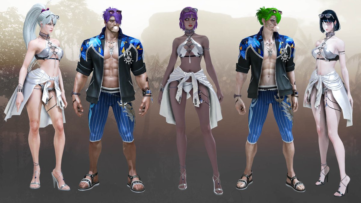 playlostark's tweet photo. summer skins 💦 https://t.co/OkXN0V9zqo
