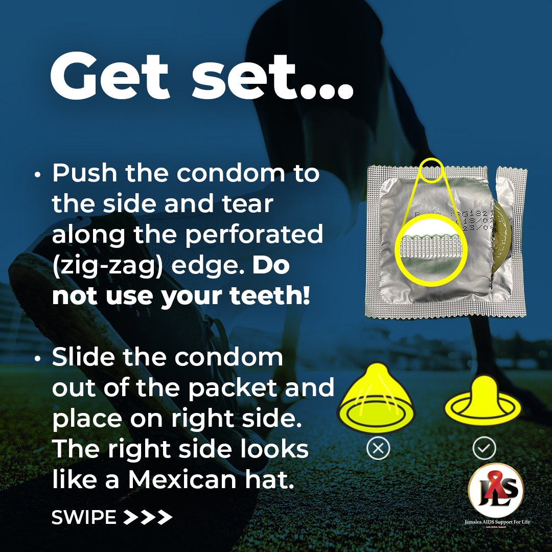 JASLtweets's tweet photo. Run out now now now!

Follow the steps and you’ll be well on your way to becoming a #safesexchampion.

Contact JASL for all your free condoms, lubes and HIV/Syphilis testing. #DweetSafe #GetTested #StatusKnown #HIVprevention #worldchampionships #teamjamaica https://t.co/eAMlUBWNe4