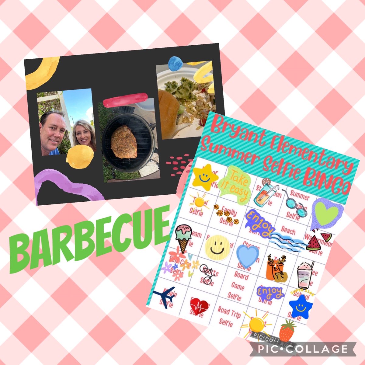 Can’t get enough of yummy barbecue 😋 #BengalPride #SummerSelfie