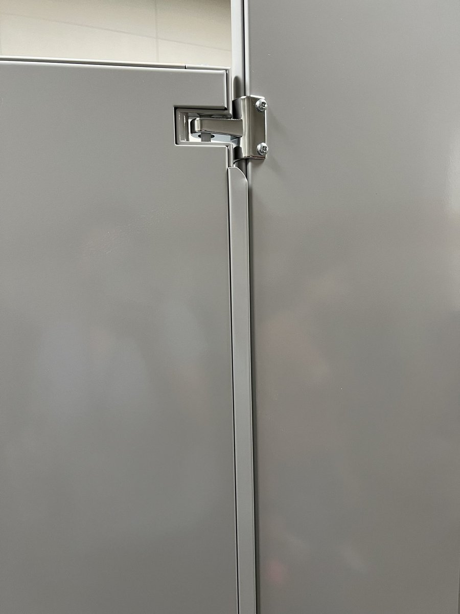 👀 That little strip blocking the view into the bathroom stall is about to change some lives. #SmallChangeBigImpact  <a href="/BrianVannest/">Brian Vannest</a> do you love it?!