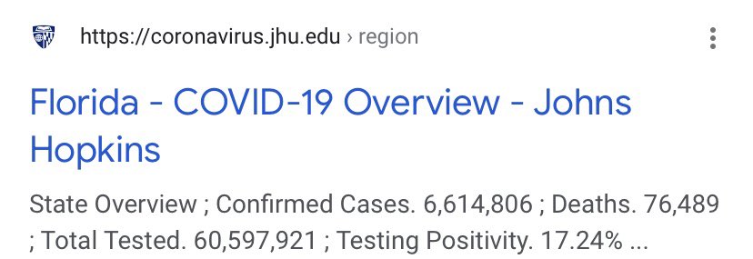Yes freedom in Florida looks like this: