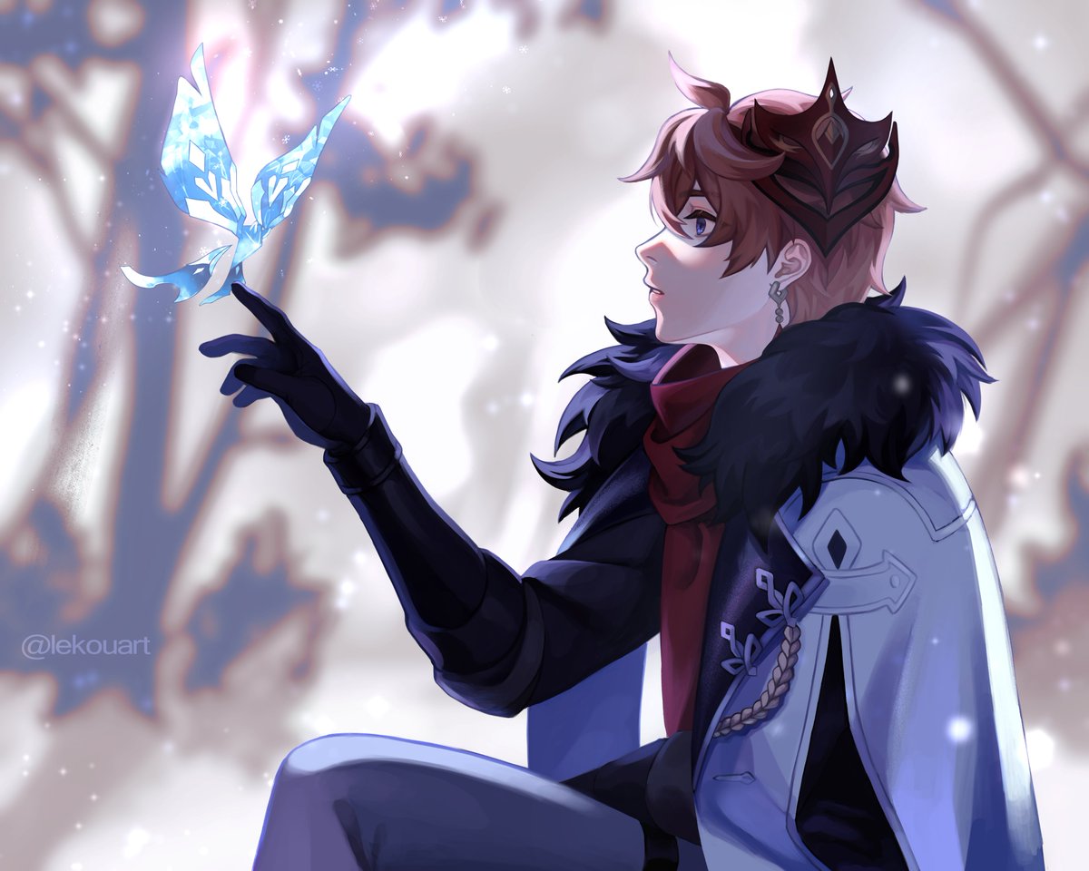 lekouart's tweet photo. here's the birthday boy🤧💙
#childe #tartaglia https://t.co/SiY6Mh4Yac
