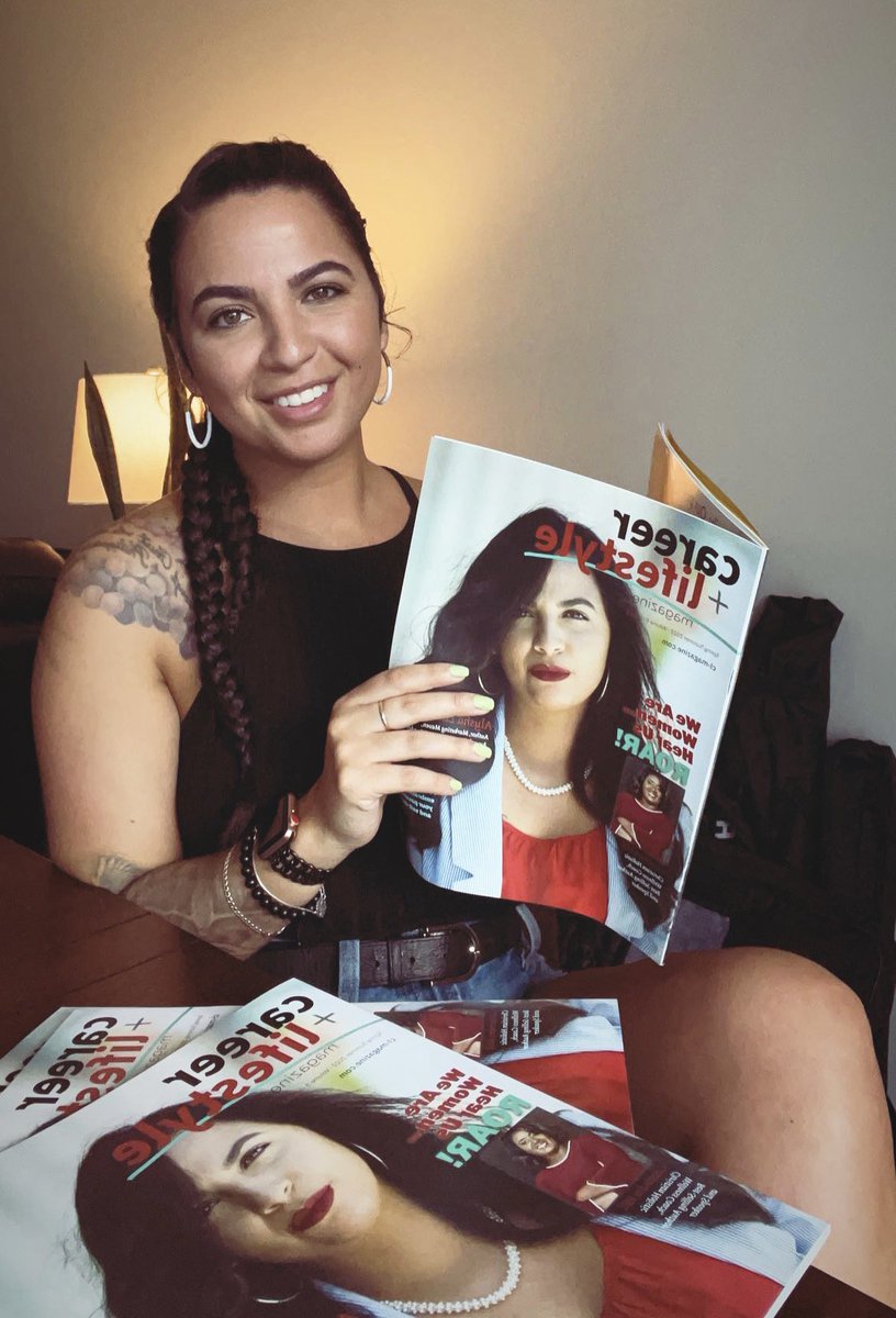 alyshalellis's tweet photo. Hot off the PRESS…..I’ve been featured on the COVER of Career &amp; Lifestyle Magazine! Thank you Alexandria Johnson Boone ❤️

Never Give Up On Your DREAMS 💫 https://t.co/lLL5knByI4