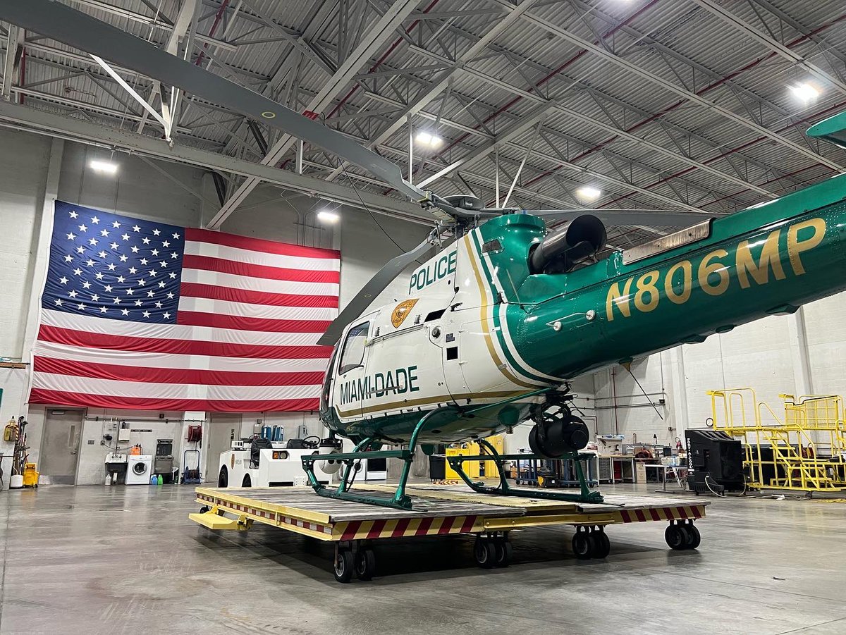 alexgarciaramz's tweet photo. Had a great week flying the A-350B3 with a professional group of pilots of the Miami Dade Police Department Aviation Unit conducting the ground/flight NVG training, highly motivated officers with a great sense of leadership and public service for their community @NiteFltConcepts https://t.co/AWMCZwW1Kw