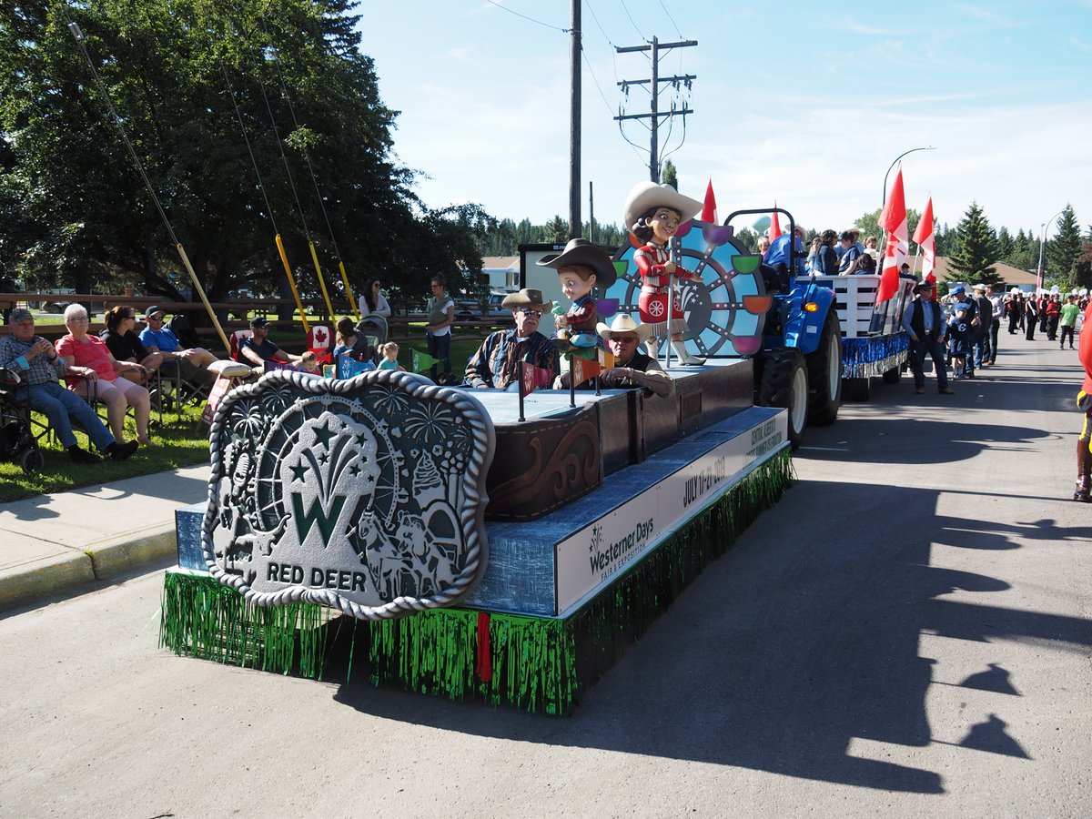 Join us Downtown Red Deer for our Westerner Days kick-off Parade. The Parade begins tomorrow July 20, at 9:30 am. 

See floats, horses, marching bands, classic cars, community organizations and more on display at our annual celebration for the Central Alberta community.