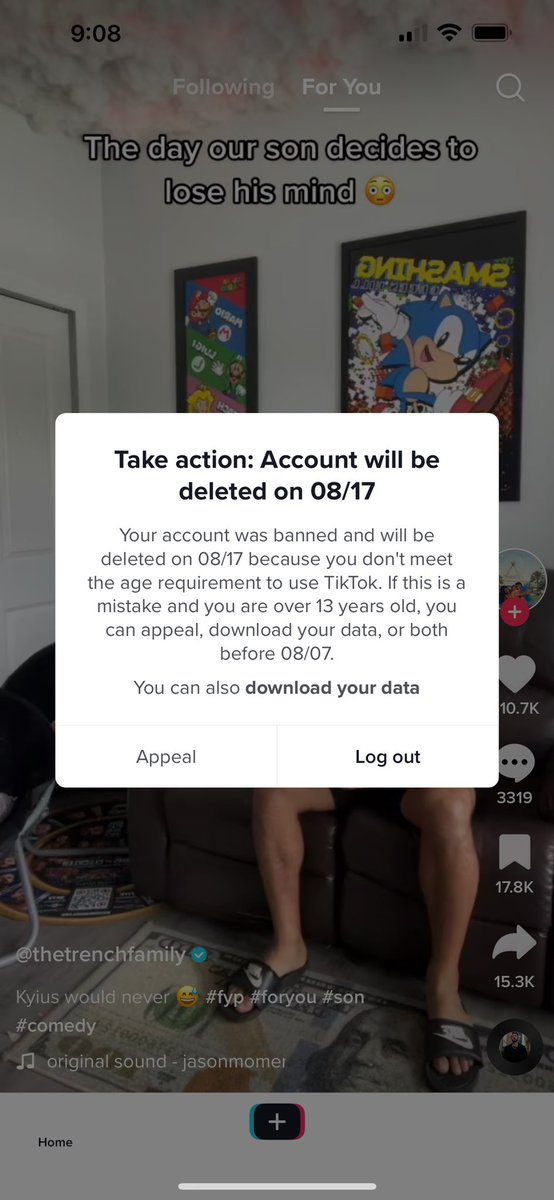 anasebraheem's tweet photo. Dear TikTok you have banned Mama Soaad’s account for being under 13 🤦‍♀️
I promise you my mom is older than me and I am 36
her account is @ mamasoaad on Tiktok and @realmamasoaad here on Twitter
@tiktok_us @TikTokSupport https://t.co/ULNHlieTWN