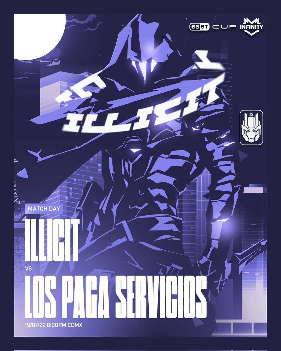 💥 ¡MATCHDAY! 💥

Seguimos con la #ESETCUP de <a href="/ESETLA/">ESET Latinoamérica</a> y <a href="/RKCasters/">RK Casters</a>, en esta oportunidad nos toca enfrentarnos contra #LosPagaServicios.

¡Estamos ready para ganar! 

#BEILLICIT | #VALORANT | #ESPORTS