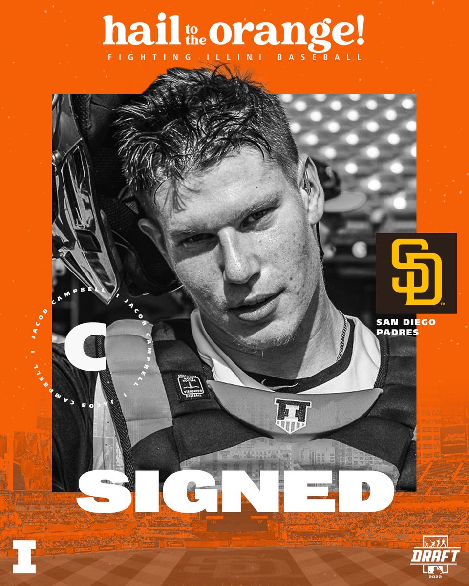 Champaign ➡️ San Diego 

Congratulations to <a href="/jacobcampbell77/">Jacob Campbell</a> on signing with the <a href="/Padres/">San Diego Padres</a>!

#Illini | #MLBDraft