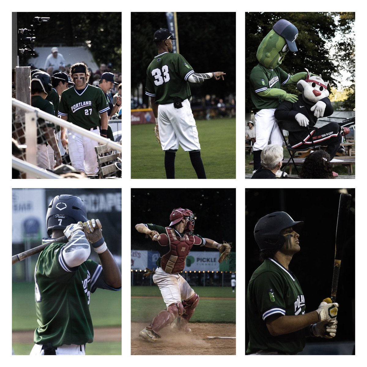 Frames from last Sundays Pickles game. #PortlandPickles #GetPickled