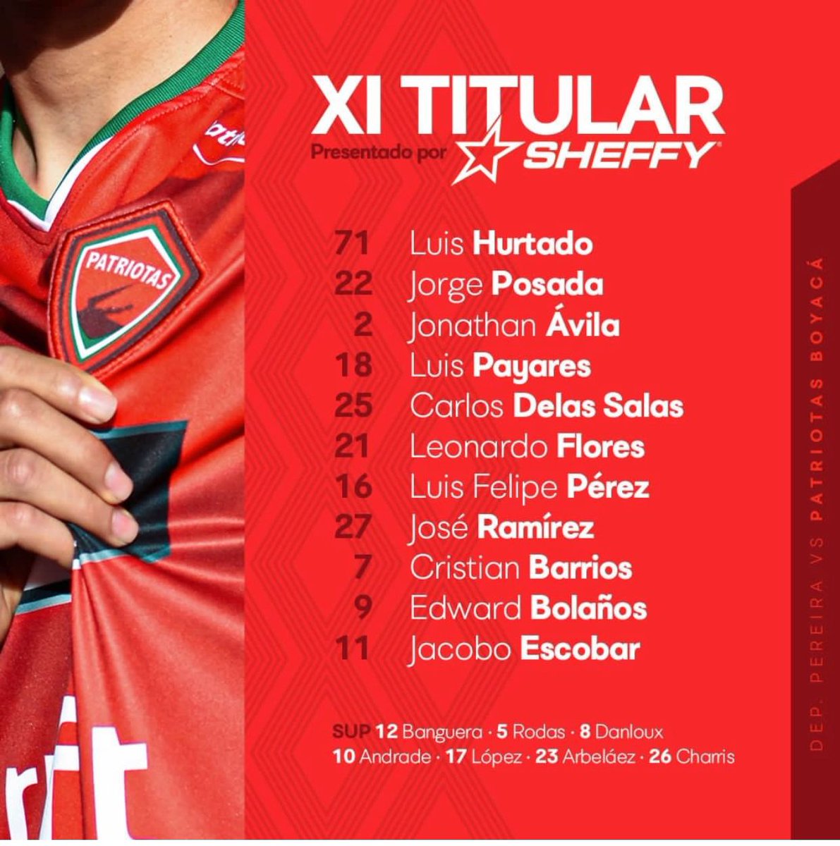 gdmarinosanchez's tweet photo. #NÓMINAS 
Ya estamos al aire a través de #RadioReloj1300am y Facebook para @Corpereira Vs. @patriotasboySA https://t.co/LbfKIUvxgO