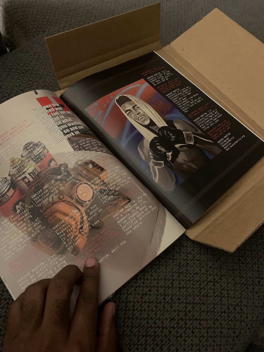 Shout out to #validatedmagazine <a href="/validatedmag/">validatedmagazine</a>