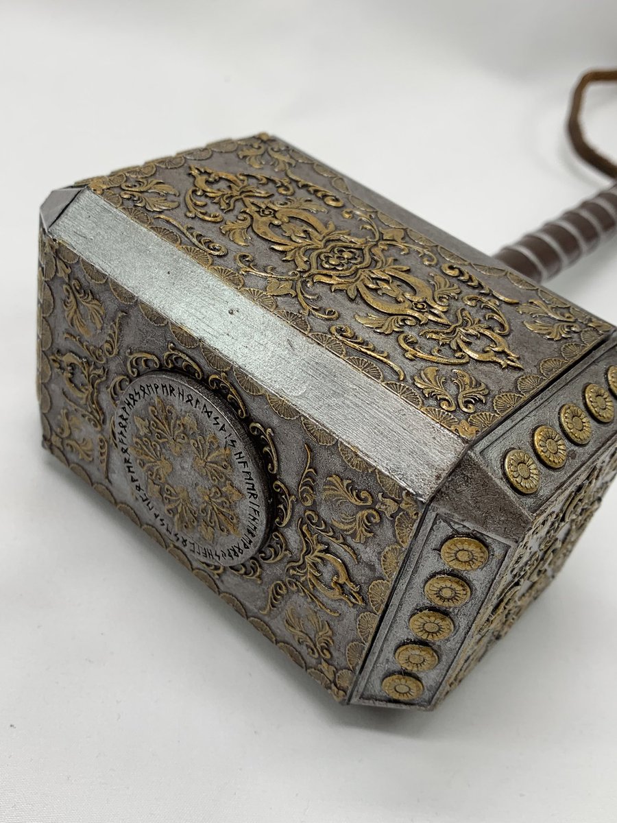 bga_doc's tweet photo. My entry into the @Elegoo_Official @Do3Dcom #elegoomjolnirpaintingcontest !!
Love how this came out! What do you all think of my #mjolnir ?
#3Dprinting https://t.co/kQ8cXZpZTk