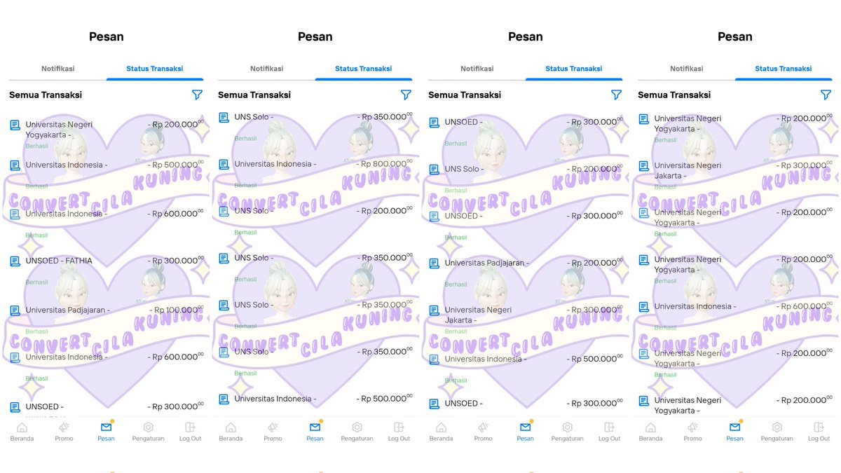 opennn

untuk titip bayar mandiri, pembayaran via app livin mandiri yaa, udah bantuu 150+ pembayarann, trusted bangett❣️✨️
&amp; langsung muncul pin

bisaa dm atau wa
 ke tiny.cc/WaCilaBwesok

t. jasa titip jastip bayar pembayaran ujian uny unj unsoed ub
#zonauang #zonaba