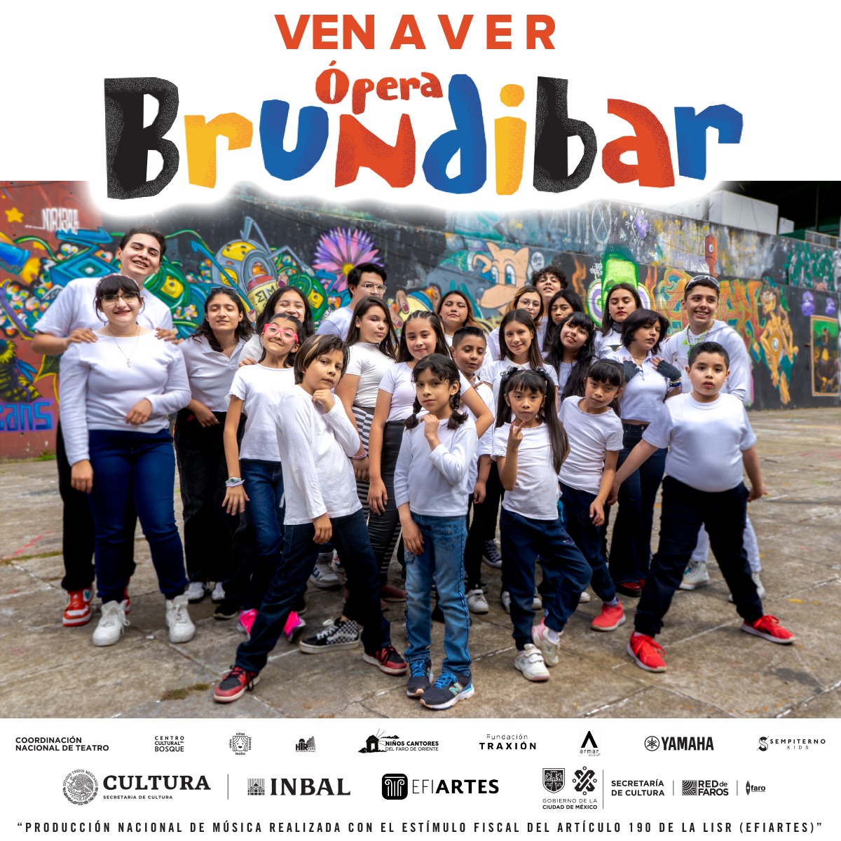 SempiternoKids's tweet photo. Ellos son los Niños Cantores del Faro de Oriente, un grupo talentoso que hoy hace posible #Brundibar.

¡Ven a divertirte con nosotros en esta #ópera para toda la familia!

Entradas aquí:
https://t.co/whjXgskKIB https://t.co/Ay0muQJRrB