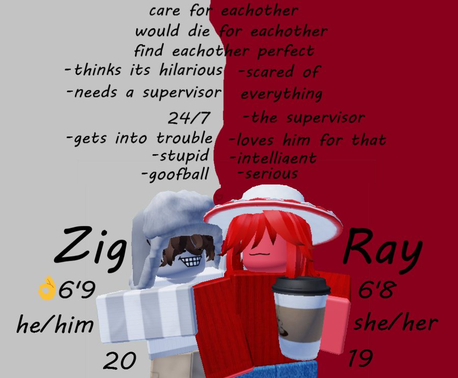 korrinwithak's tweet photo. them <3 #duodynamic #zigray #roblox #model #robloxmodel #3dmodel #robloxmodeling #dynamic #them #itsjustthem #art https://t.co/E1nD6hxBUt