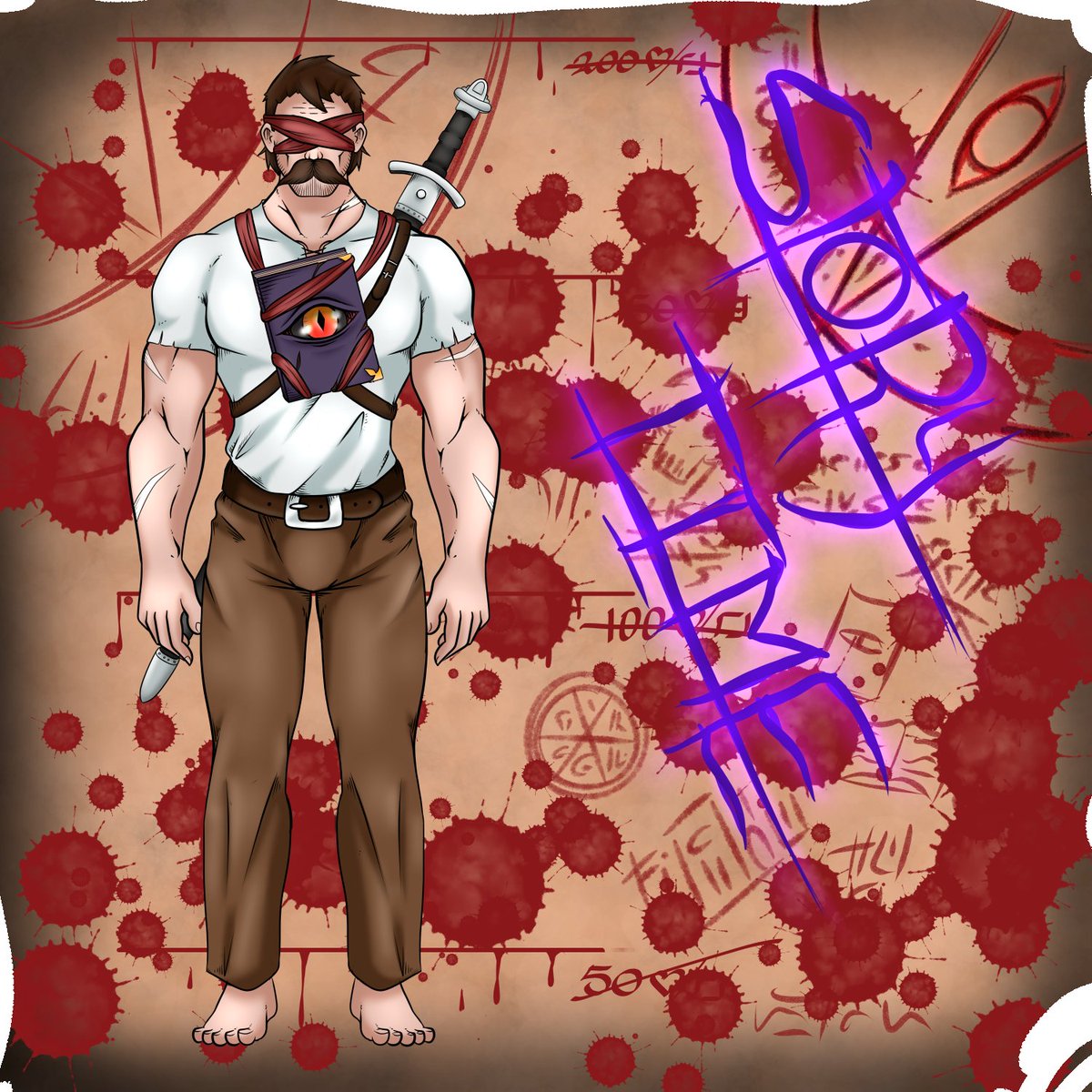 LT_Blythe's tweet photo. Tally ho!!

The goal has been reached!!

The book released and meet, lorekeeper blythe :D

Ready to fight evil and fuck......I mean slay!!, slay monsters!!

#VtubersUprising #ENVtuber #daddyblythe https://t.co/xcG2spc2up