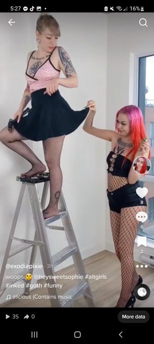 https://t.co/gCtqMHaPuj

My new tiktok is funny ?
.
.
.
.
#altgirl #inked #fishnets #sexy #gothgirl #tiktok