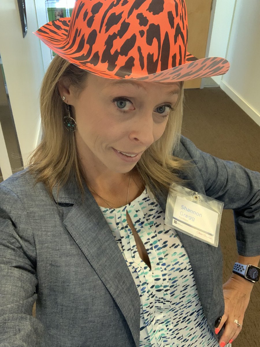 sngregg613's tweet photo. A day of putting our teacher & student hats on! Learning should be fun!! #CSforCLE #CSforOH @OSLN @jd_coach https://t.co/knOFMtPwDV