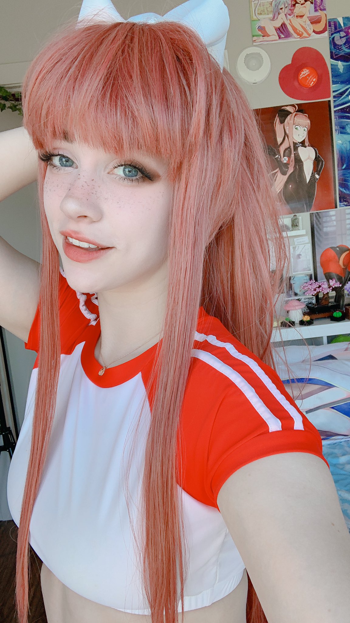 2x Award Winning Cocksleeve on Twitter "New Monika set up for simps 🥰